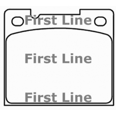 FBP1570 FIRST LINE Комплект тормозных колодок, дисковый тормоз