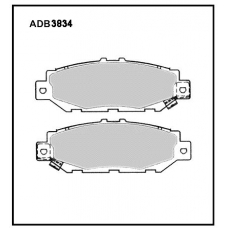 ADB3834 Allied Nippon Тормозные колодки