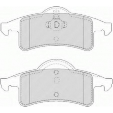 T0610231 RAMEDER Комплект тормозных колодок, дисковый тормоз