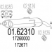 01.62310 MTS Глушитель выхлопных газов конечный