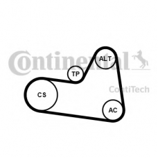 6PK1710K1 CONTITECH Поликлиновой ременный комплект