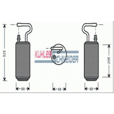 8919401 KUHLER SCHNEIDER Осушитель, кондиционер