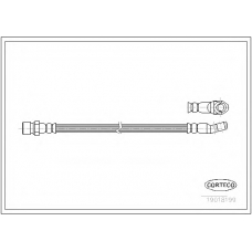 19018199 CORTECO Тормозной шланг