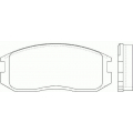 P 54 015 BREMBO Комплект тормозных колодок, дисковый тормоз