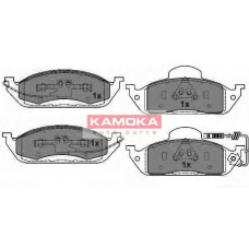 JQ1012800 KAMOKA Комплект тормозных колодок, дисковый тормоз