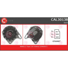 CAL30138 CASCO Генератор