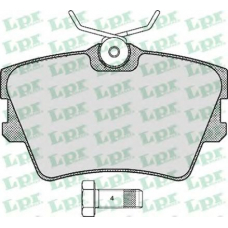 05P616 LPR Комплект тормозных колодок, дисковый тормоз