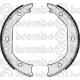 S 06 509<br />BREMBO<br />Комплект тормозных колодок, стояночная тормоз...