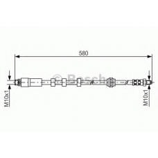 1 987 476 093 BOSCH Тормозной шланг