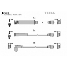 T268B TESLA Комплект проводов зажигания