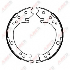 C04020ABE ABE Комплект тормозных колодок, стояночная тормозная с