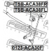 TSB-ACA38FL FEBEST Опора, стабилизатор