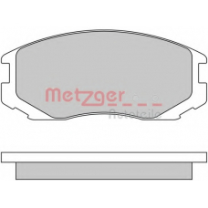 1170294 METZGER Комплект тормозных колодок, дисковый тормоз