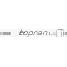 700 106 TOPRAN Осевой шарнир, рулевая тяга