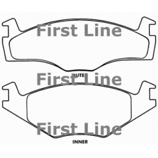 FBP3035 FIRST LINE Комплект тормозных колодок, дисковый тормоз