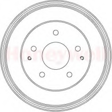 329285B BENDIX Тормозной барабан