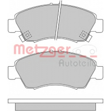 1170230 METZGER Комплект тормозных колодок, дисковый тормоз