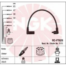 7171 NGK Комплект проводов зажигания
