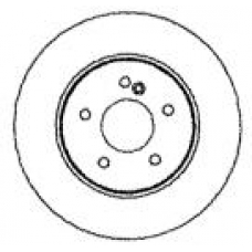 15792 MAPCO Тормозной диск