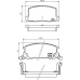 T3046 PAGID Комплект тормозных колодок, дисковый тормоз