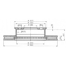 BDC3787 QUINTON HAZELL Тормозной диск