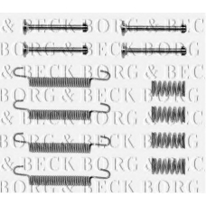 BBK6074 BORG & BECK Комплектующие, колодки дискового тормоза