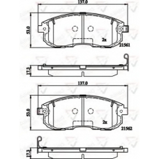 ADB32202 COMLINE Комплект тормозных колодок, дисковый тормоз