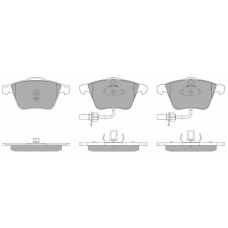 FBP-1302 FREMAX Комплект тормозных колодок, дисковый тормоз