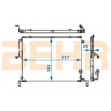 7401051 BEHR Condenser