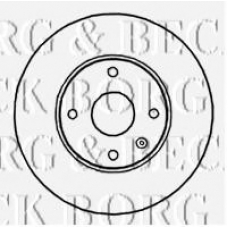 BBD4794 BORG & BECK Тормозной диск