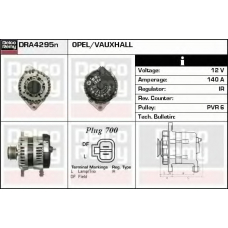 DRA4295N DELCO REMY Генератор