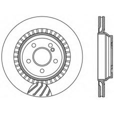 BDR2421.20 OPEN PARTS Тормозной диск