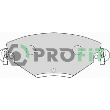 5000-1411 PROFIT Комплект тормозных колодок, дисковый тормоз