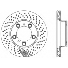 BDR2501.25 OPEN PARTS Тормозной диск