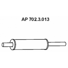 702.3.013 EBERSPACHER Предглушитель выхлопных газов