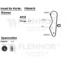 F924380V FLENNOR Комплект ремня грм