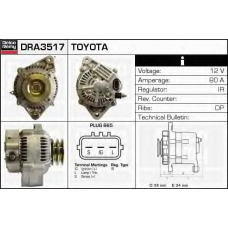 DRA3517 DELCO REMY Генератор