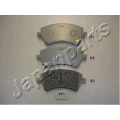 PA-211AF JAPANPARTS Комплект тормозных колодок, дисковый тормоз