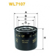 WL7107 WIX Масляный фильтр