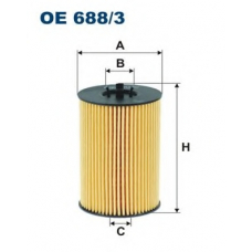 OE688/3 FILTRON Масляный фильтр