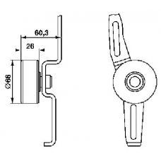 VKM 33011 SKF Подшипник натяжителя ремня