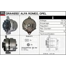 DRA4650 DELCO REMY Генератор