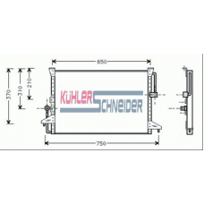 3236201 KUHLER SCHNEIDER Конденсатор, кондиционер