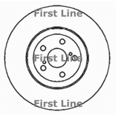 FBD1141 FIRST LINE Тормозной диск