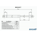 BGS10977 BUGIAD Газовая пружина, крышка багажник