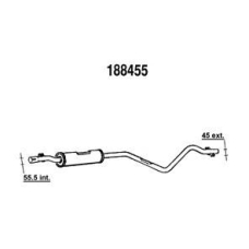 394318845500 MAGNETI MARELLI Выпускной трубопровод