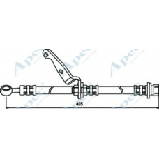 HOS3515 APEC Тормозной шланг