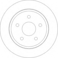 DF4178 TRW Тормозной диск