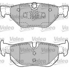 598703 VALEO Комплект тормозных колодок, дисковый тормоз