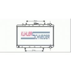1608101 KUHLER SCHNEIDER Радиатор, охлаждение двигател